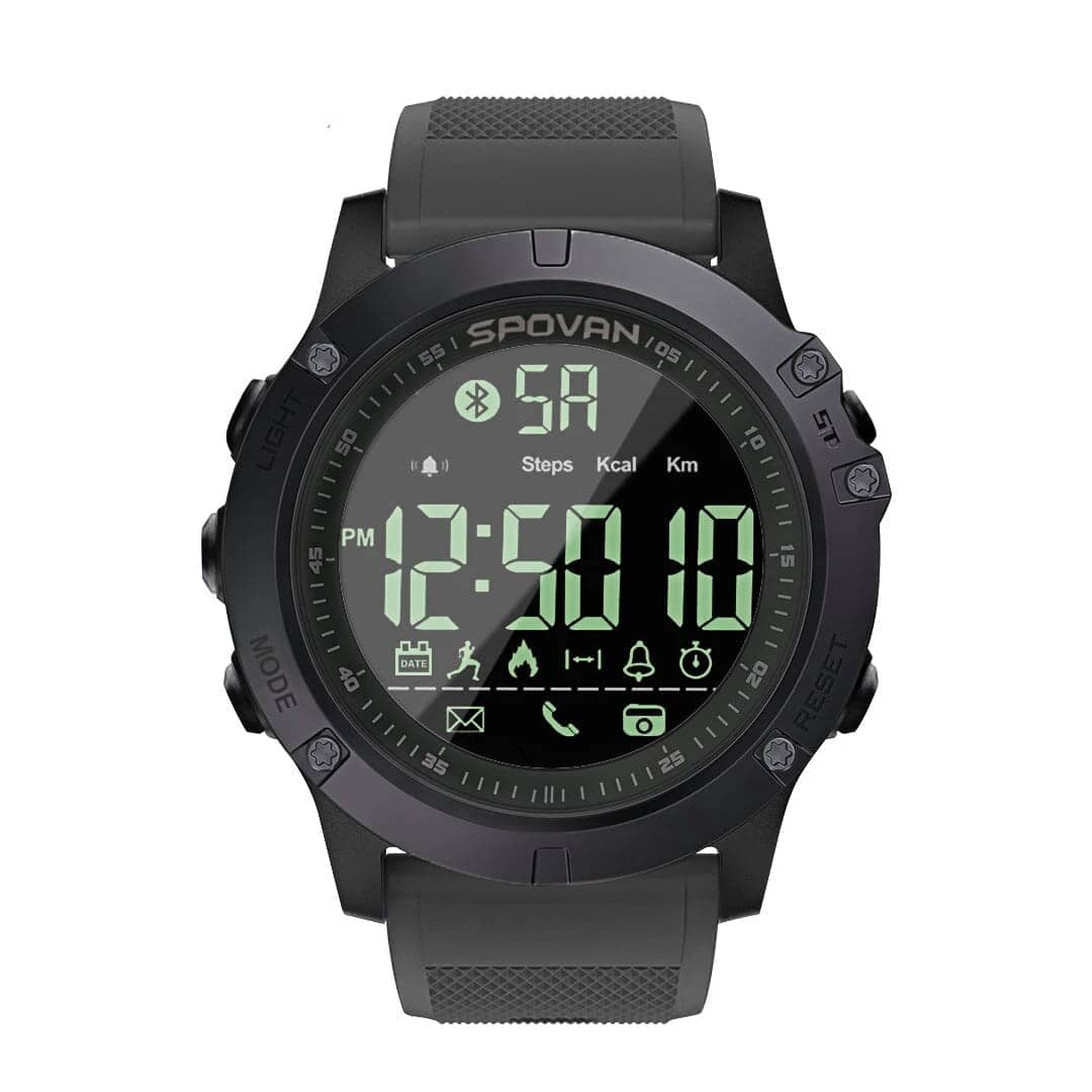 Smartwatch Militar Track Black - Patago