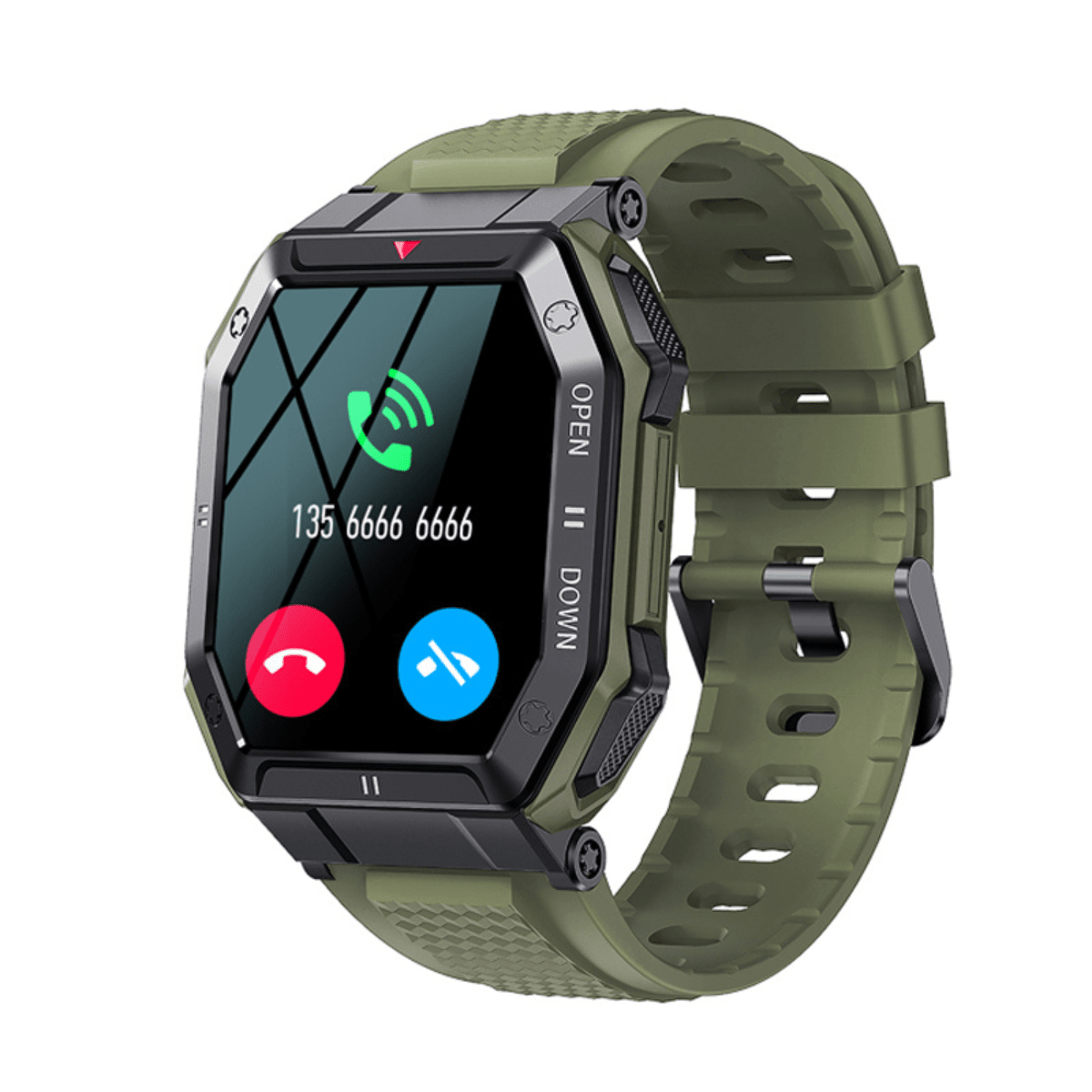 Smartwatch Tático Militar Skull - Patago