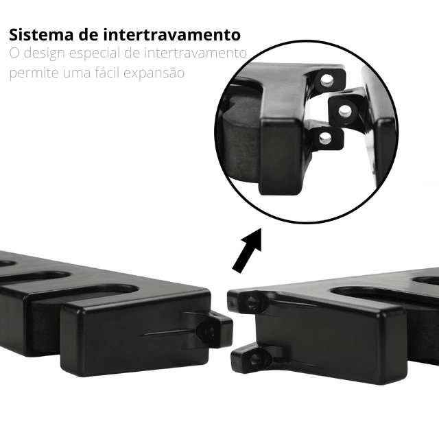 Suporte para Vara de Pesca Fixa Parede