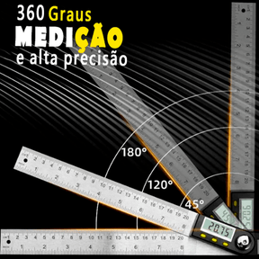 Transferidor de Ângulo Digital 360º - Patago