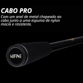 Vara de Pesca Para Carretilha em Carbono - Mifine Maximus