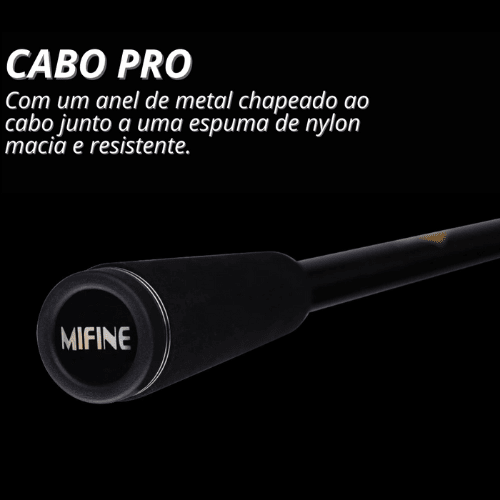 Vara de Pesca Para Carretilha em Carbono - Mifine Maximus